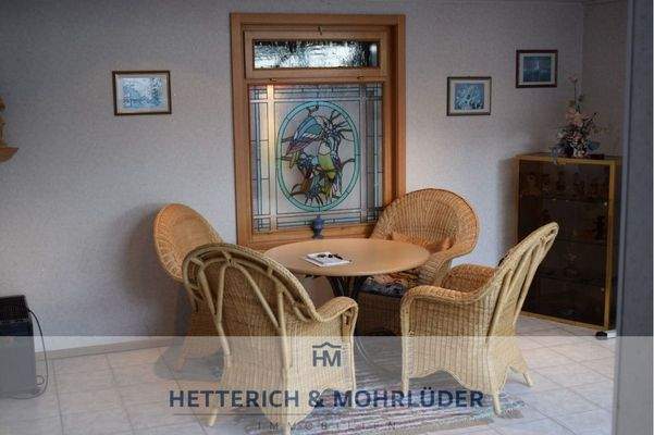 Wintergarten Sitzecke