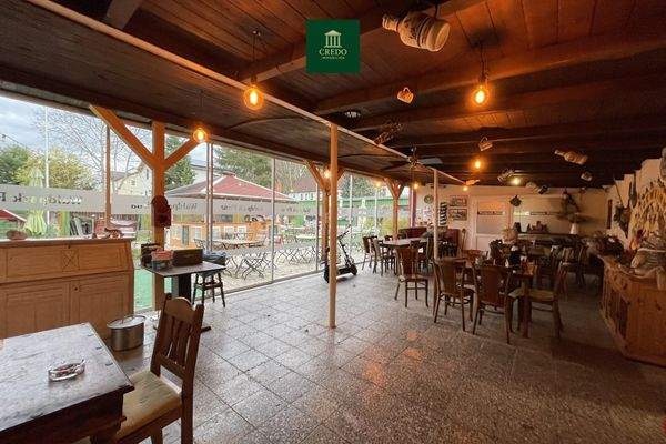 Überdachte Terrasse