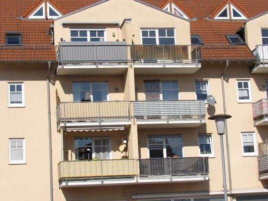 Lage der Wohnung Südansicht