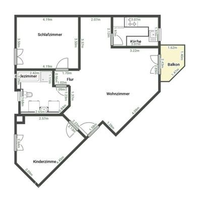 Wohnung. Keine Haftung.