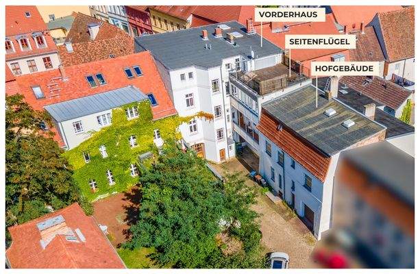 Ensemble, Ansicht vom Innenhof