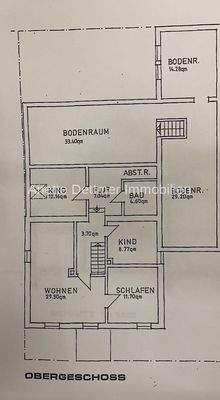 Grundriss Obergeschoss