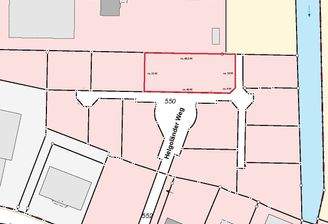 Flurkarte Helgoländer Weg - Auszug mit Maßen