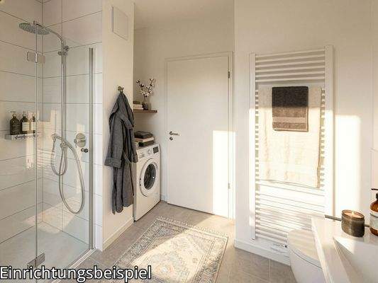 Badezimmer mit Tageslicht