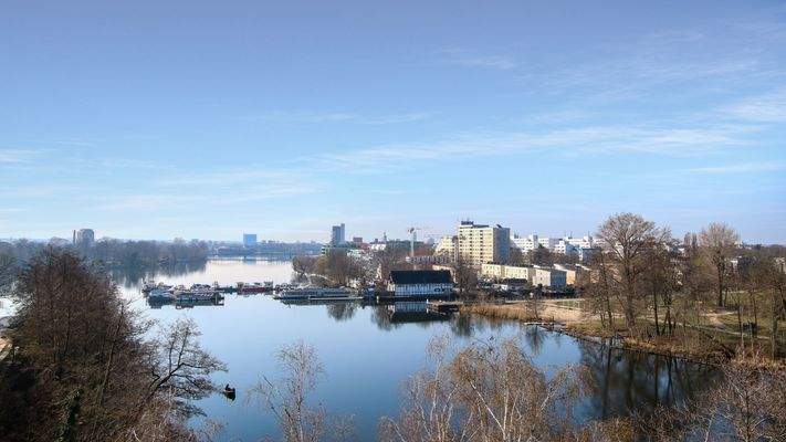 Blick auf die Havel vom Balkon