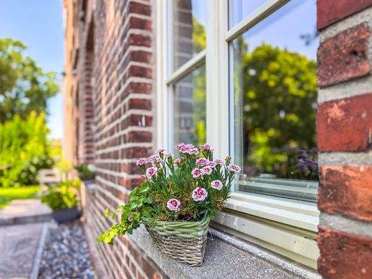 Historische Backsteinfassade