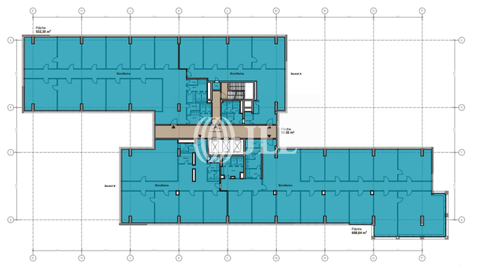 2. OG - 1.254,81 m²