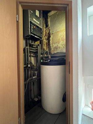 Heizungsanlage mit Kessel