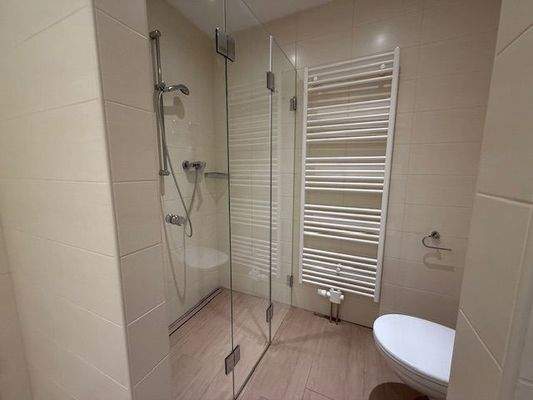 Dusche 4 Zimmer Whg.