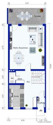Grundriss Erdgeschoss