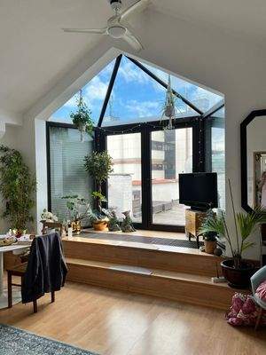 Penthousewohnung linkes VHaus_Wohnzimmer