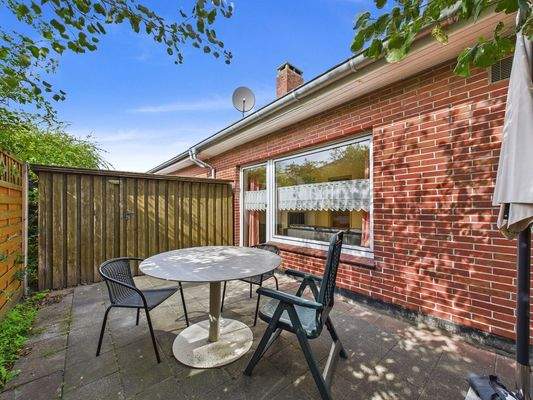 Nicht einsehbare Terrasse