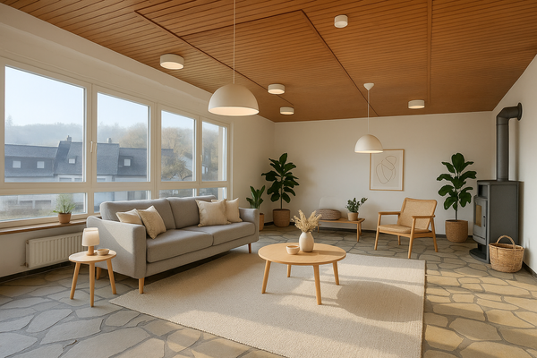 Wohnzimmer visualisiert EG