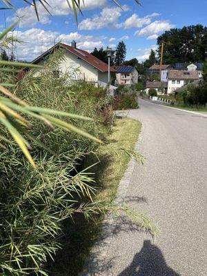 Ansicht Straße Sackgasse