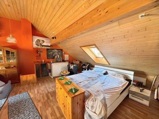 Wohn-/ Schlafzimmer Wohnung 3 