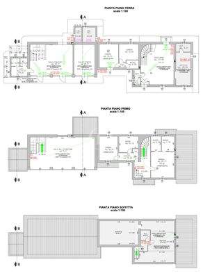 Villa Elena, spazi comuni e uffici