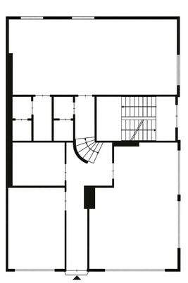 Grundriss Bürofläche EG und Hochparterre
