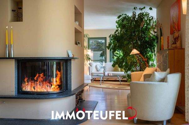 Kamin im Wohnbereich