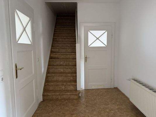 Treppe zum Spitzboden