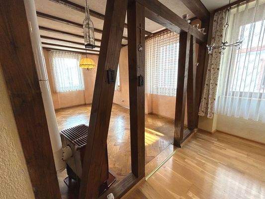 Fachwerk Wohn- Essbereich