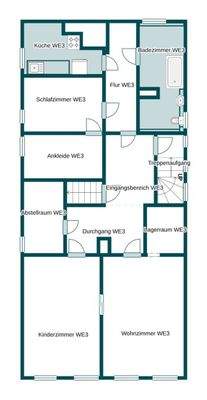 Grundriss Skizze 2.OG