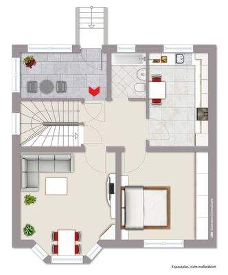 Grundriss Erdgeschoß