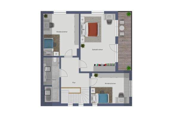 Grundriss Obergeschoss