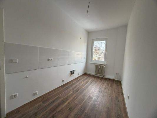 Leeres Zimmer mit Holzboden