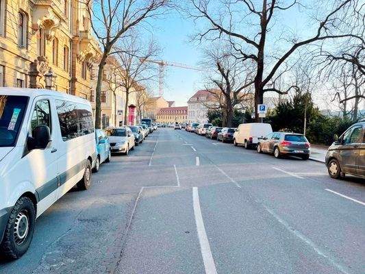 Blick in die Straße