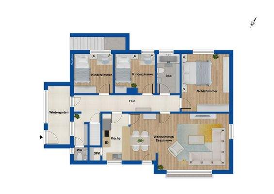 Grundriss Erdgeschoss