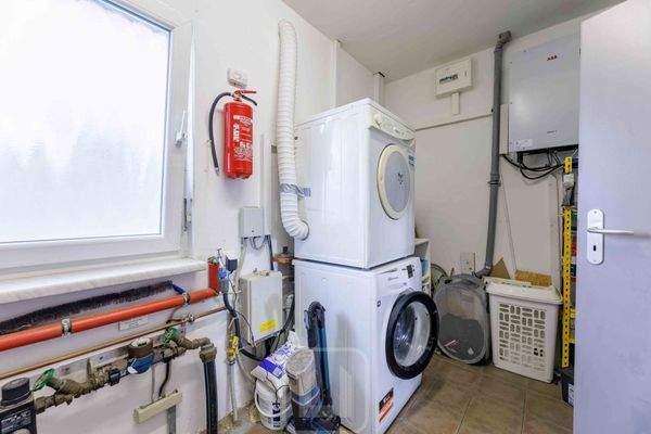 Platz für die Waschmaschine | Trockner