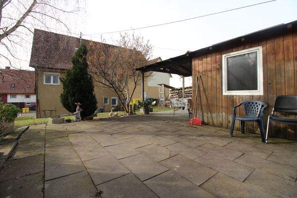 Gartenhaus - Terrasse