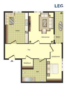 Veistrasse_84  5.OG li