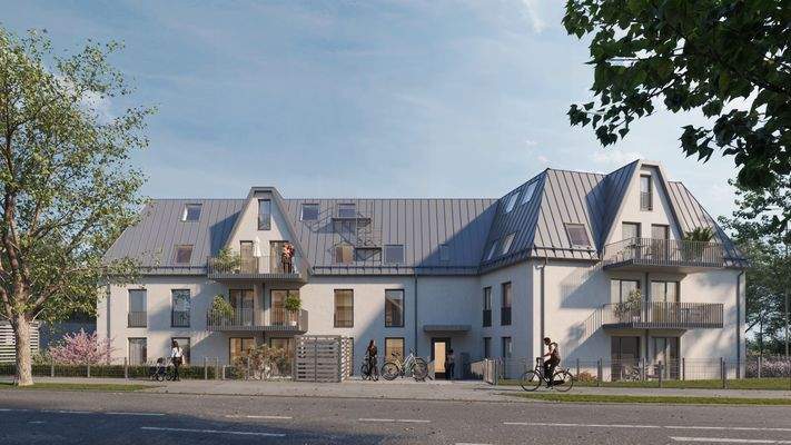 Fassadenansicht Friedrich-Eckart-Straße