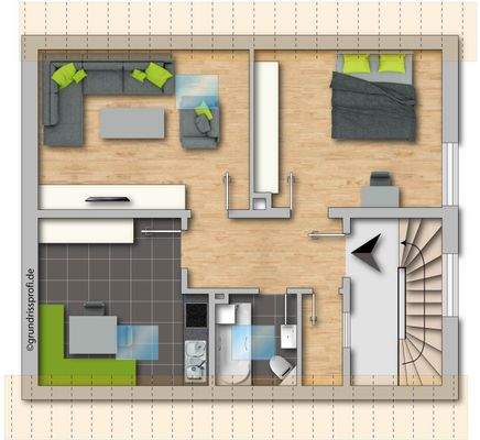 Grundriss Dachgeschoss