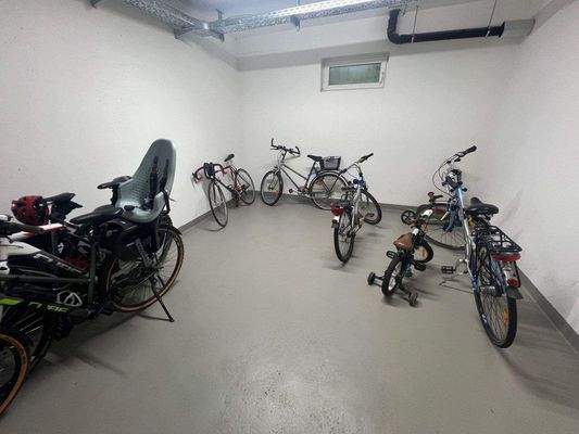 Gemeinschaftlicher Fahrradabstellraum