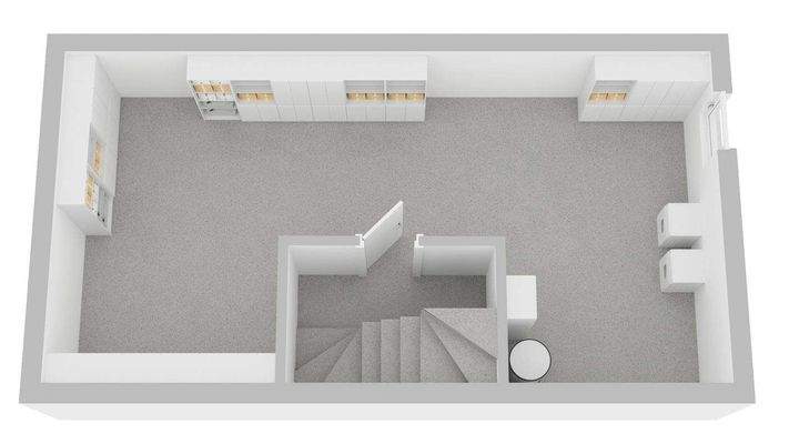 Untergeschoss - unverbindliche Illustration 