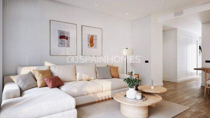 Spacious Apartments in a Complex with Pool and Garden in Málaga