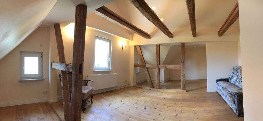 Zimmer 1 im DG, Panoramaansicht