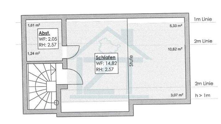 Grundriss Ebene 3 (Spitzboden)