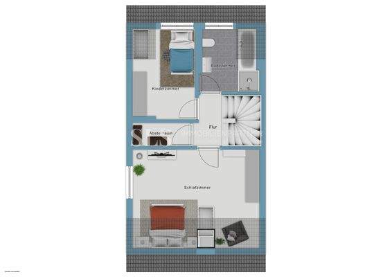 1. Obergeschoss - Skizze