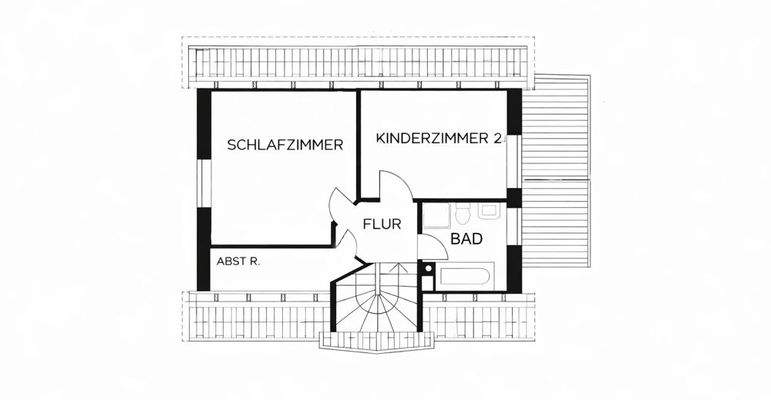 Dachgeschoss (schematisch)