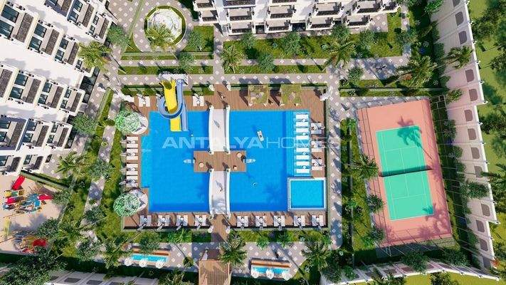 Apartments in a Luxury Complex Near Beach in Avsallar Alanya