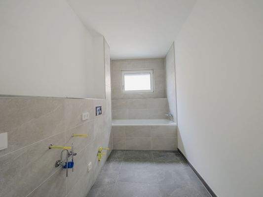 Badezimmer l Aktueller Baufortschritt