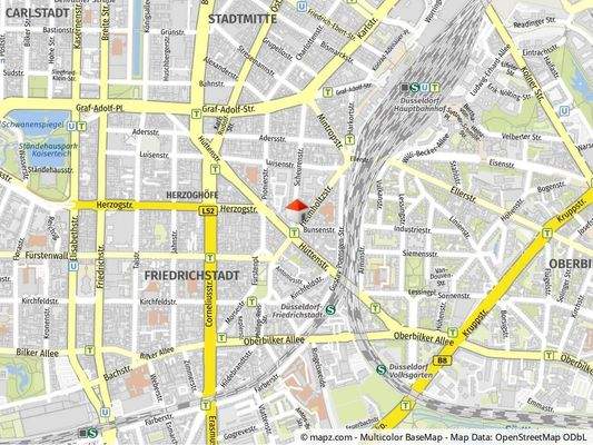 Geolyzer Kartenausschnitt