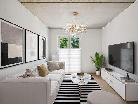 Wohnbereich Musterwohnung