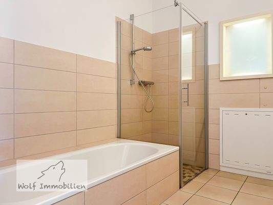 Bad mit Fußbodenheizung