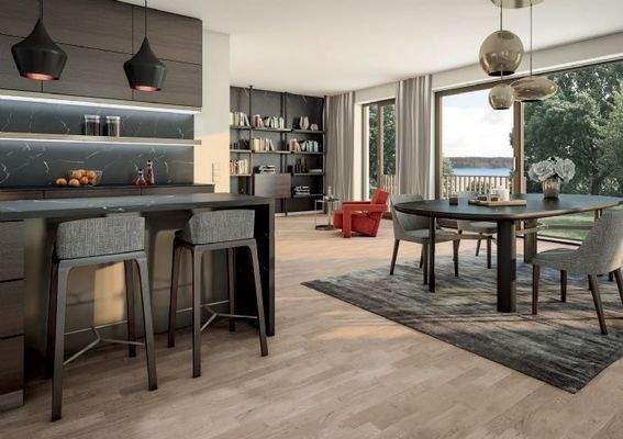 WE 5 Kü/Essen-Gästezimmer offen – Ausstattg. Wien