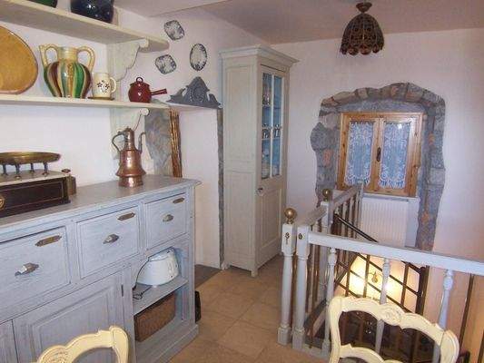 Kreta, Kritsa: Elegant renoviertes Dorfhaus aus Stein. Voll möbliert.