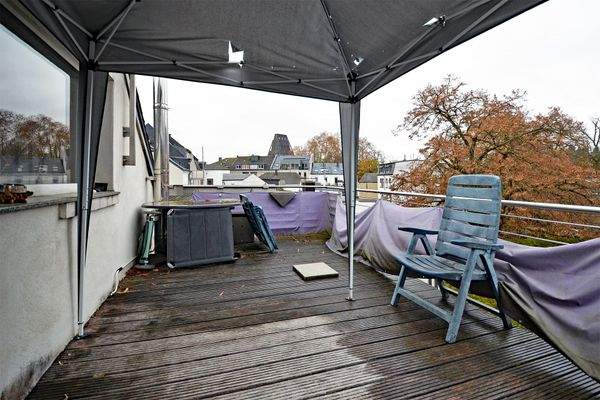 Großzügiger Balkon